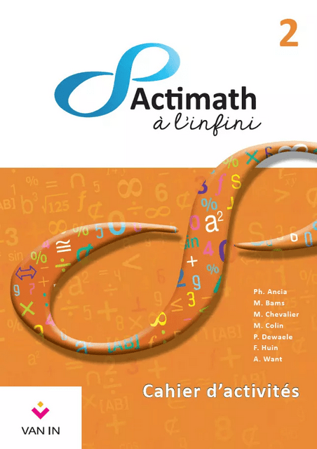 Actimath à l'infini 2 - Cahier