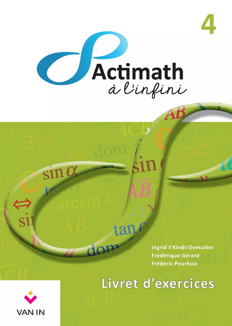 Actimath à l'infini 4 - Cahier